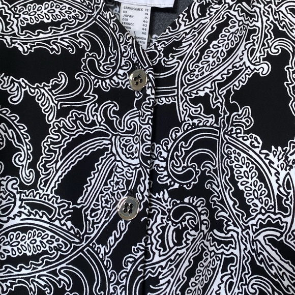 Joseph Ribkoff Black/Multi Top Style 222116 - Picture 3 of 7
